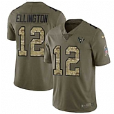 Nike Texans 12 Bruce Ellington Olive Camo Salute To Service Limited Jersey Dzhi,baseball caps,new era cap wholesale,wholesale hats